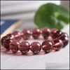 Charmarmband p￤rlstav str￤cka 8mm natursten p￤rlor carnelian ametist runda armband lila helande kristall vipjewel dro vipjewel dhfrz