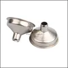 Nouveau petit entonnoir pour la plupart des flacons de hanche flacon pot de vin large bouche en acier inoxydable gros Dh8576 livraison directe 2021 autres outils de cuisine Kitch