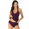 Costumi da bagno da donna Costume da bagno a due pezzi 2022 Bikini Costumi da bagno da donna Tankini alla moda per ragazze Abbigliamento da spiaggia sexy da donna di lusso separato da donna