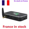 France en stock UGOOS X4 PRO TV Box 4GB 32GB Amlogic S905X4 Android 11 1000M LAN décodeur lecteur multimédia 4K