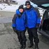 Erkekler için Erkekler Takip Ceket Erkekler Su Geçirmez Polar Kar Kayak Takım Kış Termal Sıcak Ceket Açık Dağ Tırmanış Snowboard Pantsmen