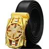Belts Lucky Extended 140cm Men 130kg Fat Automatic Buckle In Young People High-grade Belt Gold-tone Swivel