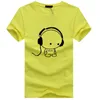 Homens camisetas DJ Boy Impressão gráfica T Shirt Homens Mulheres Hip Hop Solto Oversized T-shirt Homem Harajuku Estilo 2022 Verão Tee de Manga Curta M