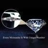 프로모션 Moissanite Loose Stone 저렴한 공장 D 컬러 VVS1 3EX White Round Cut Lab 자란 다이아몬드 GRA 인증 225m