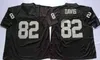Lester Hayes Ronnie Lott Sistrunk Howie Long Lyle Alzado College Jersey Rare Retro Football Jerseys Stitched Mens White Black