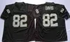 Lester Hayes Ronnie Lott Sistrunk Howie Long Lyle Alzado College Jersey Rare maglie da calcio retrò cucite uomo bianco nero