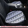 Housses de siège de voiture couverture imprimé éléphant coussin respirant anti-dérapant chaise avant accessoires de décoration intérieure automatique