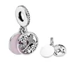 Andy Jewel Authentic 925 Sterling Silver Beads Springtime Pendant Charms Passar European Pandora Style Jewely Armband Necklace 791843EN40
