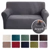 Jacquard Elastic Stretch Sofa Cover Spandex Plain Couch Covers for 1/2/3/4 Seater Universal Sofas Sectional Livingroom L Cover 220513