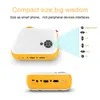 A10 MINI LCD PROJECTOR 1080P Ondersteunde draagbare projectorfilm, Wired Mirror voor iPhone Home Cinema Media Player