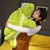 Cm New Arrival Cartoon Green Turtle Cuddle Big Size Cushion Soft Animal Child Birthday Gift Dolls J220704