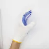 Cinque guanti di dita che dispensano blu e giallo protezione della protezione del lavoro protezione della sicurezza di protezione anti-taglio delle vendite dirette
