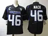 Thr NCAA Buffalo Bulls #46 Khalil Mack College Football Jersey White Black Stitched Mens Youth Jerseys S-3XL topkwaliteit