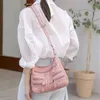 NXY 가방 여성의 소프트 가죽 어깨 멀티 레이어 여성 디자이너 지갑 및 핸드백을위한 캐주얼 크로스 바디