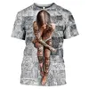 T-shirt da uomo T-shirt con stampa 3D unisex Uomo Donna Camicie sexy Harajuku Moda Casual Streetwear T-shirt con o-collo Hip Hop Abbigliamento