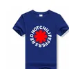 Casual Pop Short Sleeves Rhcp T Shirts Fashion Mens Logo T-shirt Tops Tees Full Sleeve Unisex Band