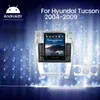 Hyundai Tucson Sol El Sürüşü 2006 -2013 Baş Ünite Destek Bluetooth Wifi için 2 10.1 inç Android Araba Video Radyo