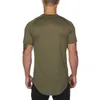 Mesh T-shirt Ubranie ciasne siłownię męskie letnia marka TEE TEES HOMME Solid Szybkie suche kulturystyka Tshirt 220507