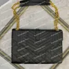 Loulou Bags Designer Envelope Bag H￶gkvalitativ kedja axelv￤ska mode l￤der crossbody lyx lady paris klassiker