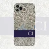 Designer Iphone Case 13 Promax Luxury Phone Cases Accessory Alphabet Flower Design For 14 12 11 XR X XS 7 8 P Plus SE2 Y2