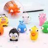 Cartoon Tier Squeeze Antistress Spielzeug Boom Out Augen Puppe Stress Relief Schlüssel Kette Die Tiere Blind Box Spielzeug Figures9723729