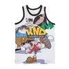 فيلم كرة السلة الرسوم الكاريكاتورية المسلسلات التلفزيونية CodeName Kids Next Door Jersey Hiphop جميعها مخيطات Teashable Sport Team Color White University Hiphop Cotton Good Good