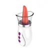 NXY VIBRADORES G Spot Toy Toy Chupando Clítoris Estimulación Lengua Licking Sucker para mujeres 0411