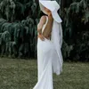 Свадебная вуали v25 мягкая вуаль шелковая двухслойная свадьба для невесты Простой съемный румянец минималистской ву.