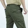 Thin Army Military Pants Tactical Cargo Trousers Men Waterproof Quick Dry Breathable Pants Male Casual Slim Bottom Trouser G220507