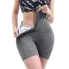 Body Shaper Sauna Slimming Pants Thermal Sweat Capris Gym Compression Fitness Shorts Leggings Workout Bastu Suit for Weight Loss 220513