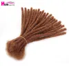 6-10 pouces Main Dreadlocks Extensions de Cheveux Tresses Synthétiques Crochet Tressage pour Afrique Femmes et Hommes Expo City 220409