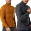 Przydatne mężczyzn Acryl Fibre Sweter Pullover Lekkie Slim Fit L220730