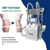 360 Body Sculpting Cryolipolysis Cool Machine Portable Cryo 2 Maniglie con mento Grasso Congelamento Cavitazione 40K Attrezzatura dimagrante