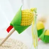 Cat Toys Pet Interactive Vocal Toy Accessories Kitten Corn Plush Bell Funny Stick Sproutcat