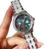 Fashion Mechanical Women's Watch 35mm 82S0 Movement Mother Of Pearl Dial Sapphire Glass Mirror Deep Water Resistance 316 Stainless Steel Ceramic Band watch