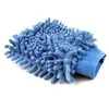 Car Wash Mitt Cleaning Tools Chenille Soft Thick Washing Gloves Moto Auto Detailing Sponge Detail Clean Brush Cloths by sea