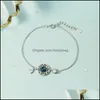 Charm Bracelets 주얼리 시어 색상 Dreamcatcher Tassel Mermaid Tail Bracelet Bangle Handmade dhsgm