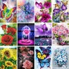 5D DIY pinturas de diamantes arreglo floral florero hecho a mano kits de punto de cruz diamantes bordado mosaico diamante pared del hogar A2952413