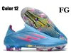 선물 가방 남성 High Tops Football Boots x Speedflow FG AG 회사 그라운드 클리트 laceless f50 고스트 21 속도 흐름 축구 신발 야외 트레이너 Botas de Futbol