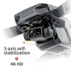 KF101 DRONE GPS 4K Professionelle 8k HD EIS Kamera Anti-Shake 3-Achsen-Gimbal 5G Wifi Brushless Motor RC Faltbares Spielzeug 220321