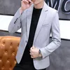 Men's Suits & Blazers Men's Casual Blazer Youth Solid Color Single Button BlazerMen's Men'sMen's