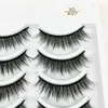 10 Pairs/set False Mink Eyelashes Natural Curling Soft Multi-layer 3D Lashes Extension Faux Eyelashes