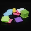 10*10cm Square Plastic Tray Succulents Potted Tray Flower Pot Water Trays Colorful Mini Smok Scroll Plate Smoking Accessories BH6753 TYJ