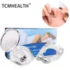 TCMHealth Snning Cessation Silicone Nos Clip Magnet Anti Snore Stopper Snning Silent Health Care Sleeping Aid Devices