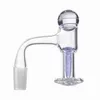 Sigara Kuvars Banger ABD Sınıfı Blender Spin Banger Çivileri 10mm 14mm Erkek Eklem Terp Slurper Banger Petrol Dab Teçhizatları için Cam Mermer Kapak Vidalı