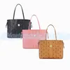 Luxury Designer High quality leather fashion bag city tote double sided shopping Clutch Bags CrossBody Women's mens MC bag high capacity weekend Shoulder Basket Bags