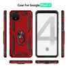 قوس الصدمات عوامل هاتفية للدروع للحصول على Google Pixel 7 6 5 4 3A 4A 5A XL Defender Active Magnetic Ring Accessories Coversions Mobile Covers