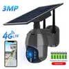 Telecamere 4G SIM Card Telecamera IP esterna alimentata ad energia solare 3MP 1536P Ricaricabile 18650 Batteria Videosorveglianza CCTV CameraIP