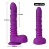 Sex Toy Toy Massager Xise Buck Througe Vibrator с игрушками с дистанционным управлением для женщин Автоматическая выдвижная мастурбация ix43