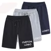 Niestandardowe mężczyźni Casual Shorts Spodnie ubrania i luźne jogging Slim Fit Sport Krótkie spodnie męskie 220712